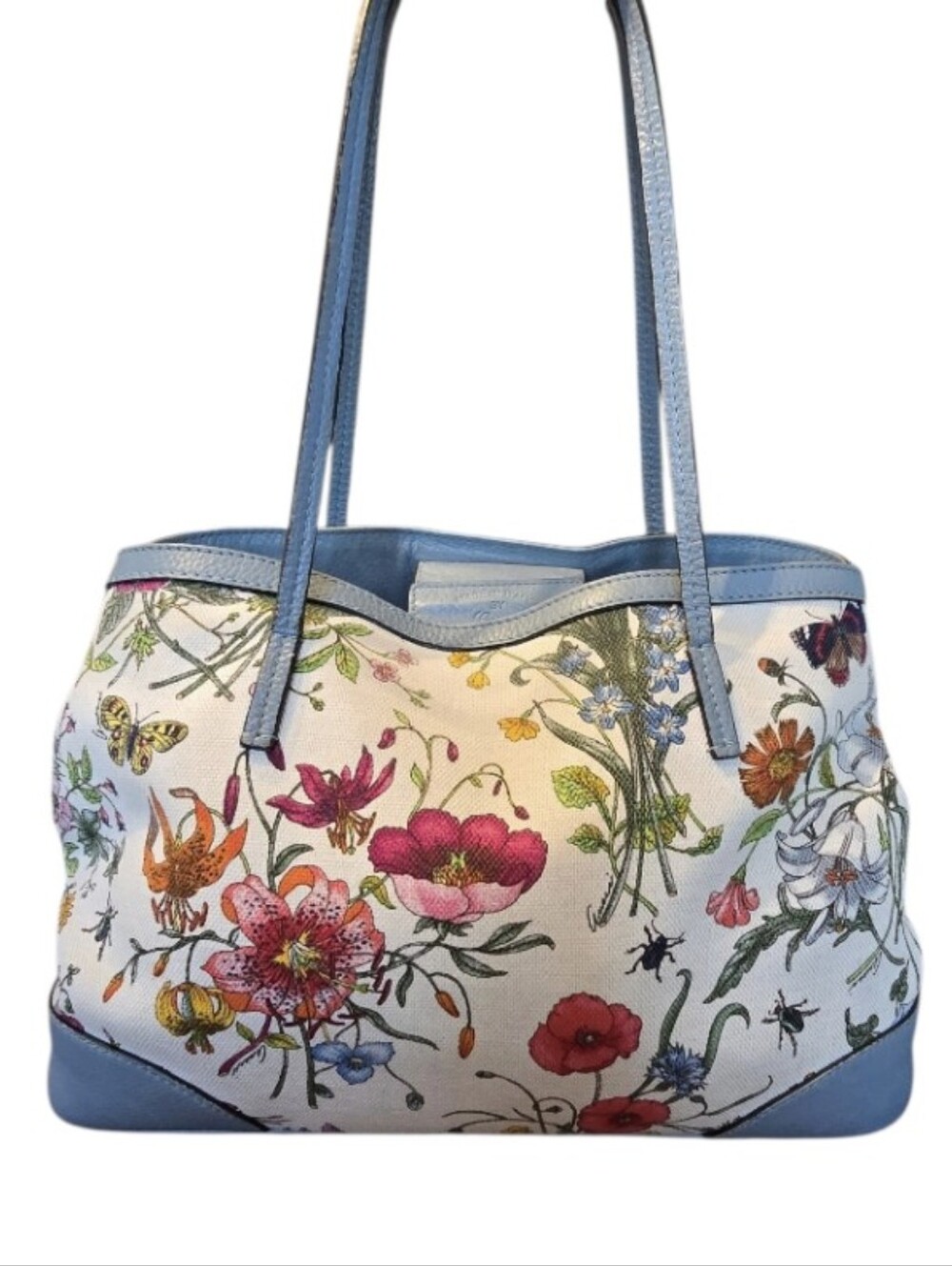 Gucci Japan 50th Anniversary Special Edition Flora Tote Bag w/ COA in EUC